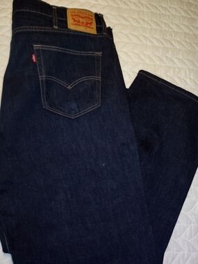 Levi's Men's Indigo Straight-Leg Jeans